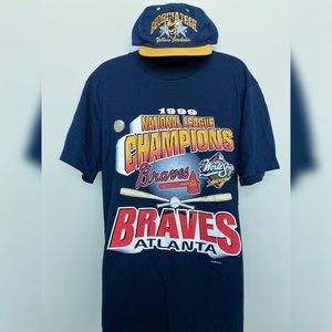 Vintage 1999 Atlanta Braves World Series Shirt